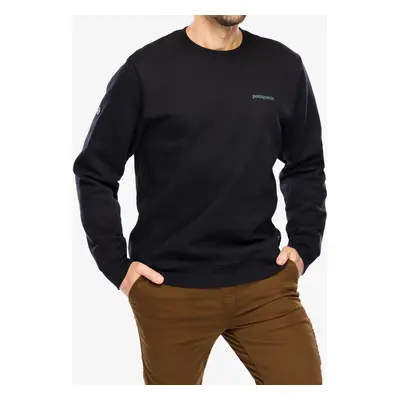 Mikina Patagonia Fitz Roy Icon Uprisal Crew Sweatshirt - ink black