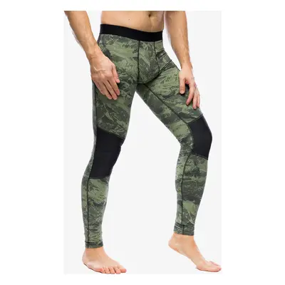 Termolegíny Odlo Whistler Eco BL Bottom Long - matte green/black