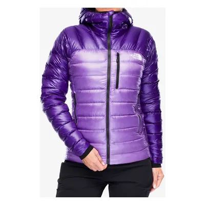 Dámská péřová bunda The North Face Summit Breithorn Hoodie - peak purple/purple granite