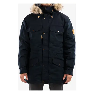 Péřový kabát Fjallraven Singi Down Jacket - dark navy