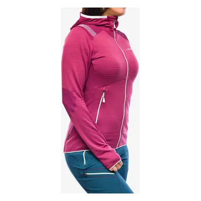 Dámská mikina s kapucí La Sportiva Lucendro Thermal Hoody - red plum