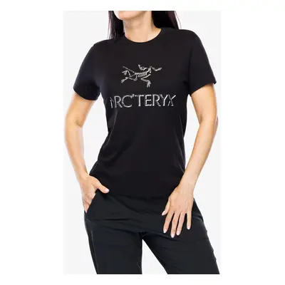 Bavlněné tričko dámské Arcteryx ArcWord Cotton T-Shirt SS - black