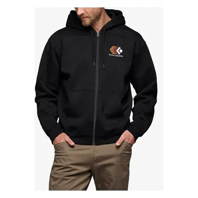 Rozepínací mikina Black Diamond Faded Full Zip Hoody - black