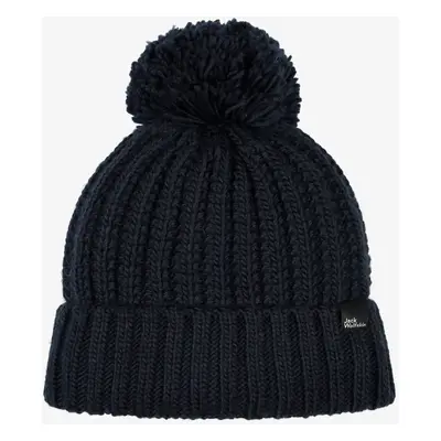 Dámská zimní čepice Jack Wolfskin Highloft Knit Beanie - night blue