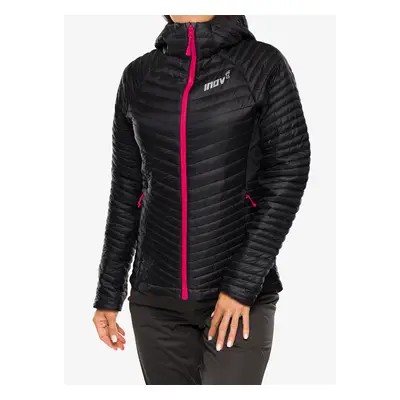 Bunda na běhání dámská Inov-8 Thermoshell Pro FZ - black/pink