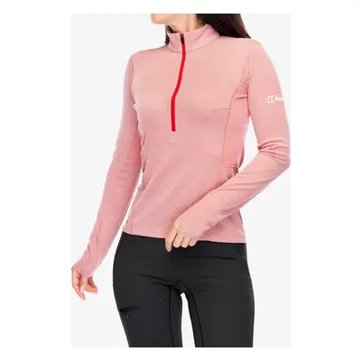 Dámská mikina Berghaus MTN Guide LS HZ - haute red/goji berry