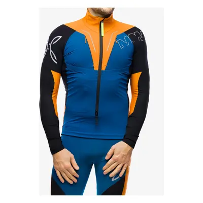 Mikina bez kapuce Montura Slick Maglia - deep blue/mandarine