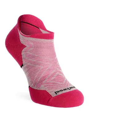 Běžecké ponožky dámské Smartwool Run Targeted Cushion Low Socks - ash/power pink