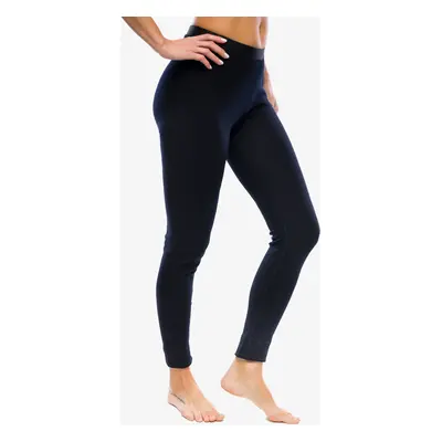 Termolegíny dámské Odlo Merino BL Bottom Long - black