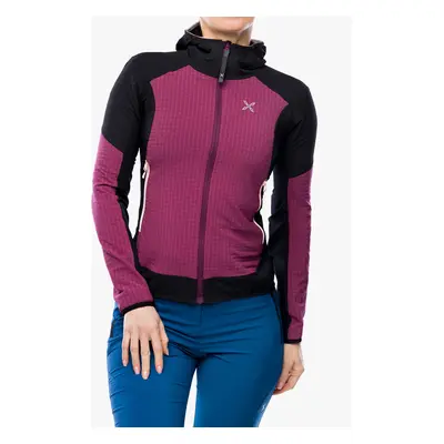 Softshellová bunda dámská Montura Wind Revolution Hoody Jacket - wine red/light rose