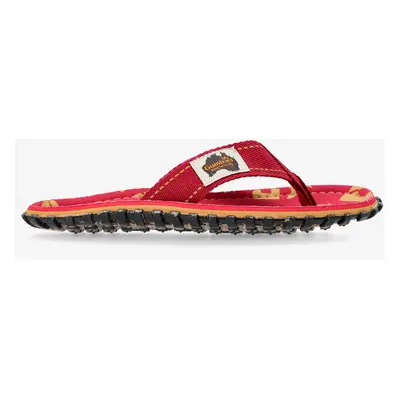 Žabky Gumbies Islander Canvas Flip-Flops - red mutli g