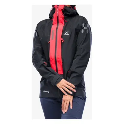 Dámská bunda Haglofs L.I.M ZT Mountain GTX PRO Jacket - true black/red