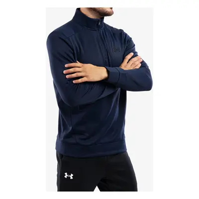 Mikina bez kapuce Under Armour Armour Fleece 1/4 Zip - midnight navy/blk