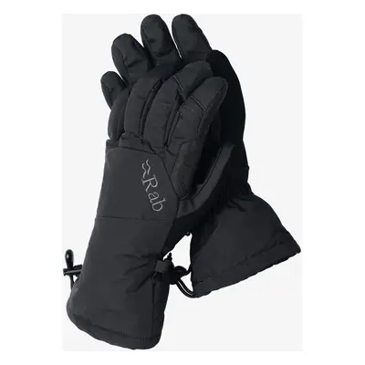 Dámské pětiprsté rukavice Rab Storm Glove - black