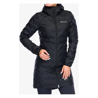 Dámský péřový kabát Columbia Delta Ridge II Long Down Jacket - black