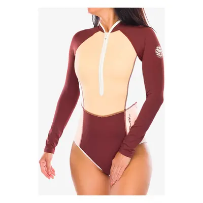 Dámská kombinéza Rip Curl Block Party Upf 50+ Surfsuit - plum