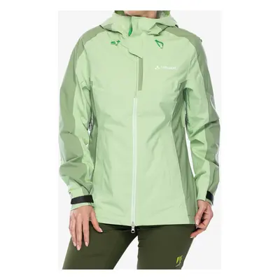 Dámská bunda do deště Vaude Elope Jacket II - aloe vera