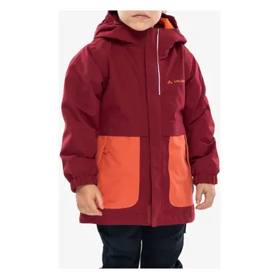 Dívčí bunda Vaude Kids Campfire 3in1 Jacket - salsa/orange