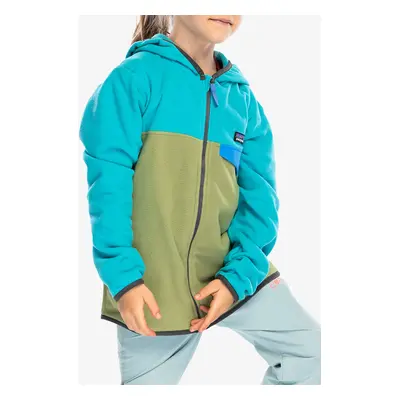 Dětská mikina Patagonia Micro D Snap-T Jacket - buckhorn green