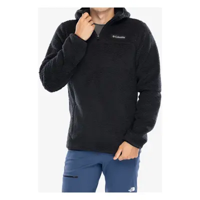 Mikina se zipem Columbia Rugged Ridge III Sherpa Pullover Hoodie - black