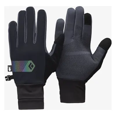 Softshellové rukavice Black Diamond Hybrid Light Gloves - black/carbon