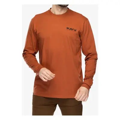 Longsleeve Kavu LS Etch Art - copper