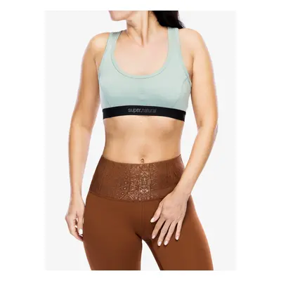 Sportovní podprsenka Super.natural Tundra220 Semplice Bra - light jade