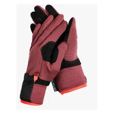 Dámské skialpove rukavice Ortovox Fleece Grip Cover Glove - mnt rose