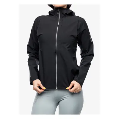 Bunda na běhání dámská Salomon Bonatti Trail Jacket - deep black