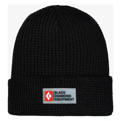 Zimní čepice Black Diamond Double Waffle Beanie - black