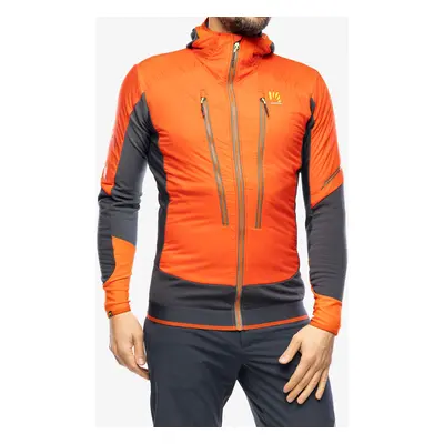 Bunda na skialpinismus Karpos Alagna Plus Evo Jacket - spicy orange/black sand