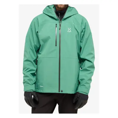 Bunda s membránou Haglofs Front Proof Jacket - dk jelly green