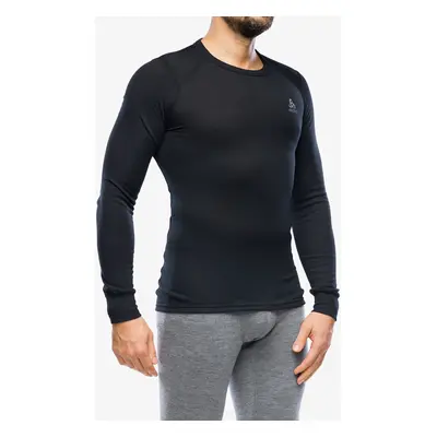 Funkční mikina Odlo Active Warm Eco BL Top Crew Neck LS - black