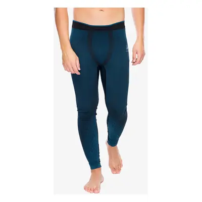 Termolegíny Odlo Blackcomb Eco BL Bottom Long - provincial blue