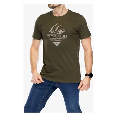 Tričko Helikon-Tex T-Shirt Outback Life - taiga green