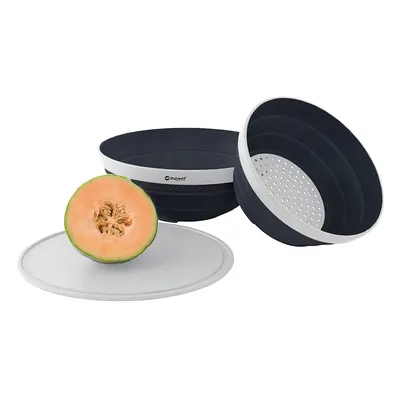 Sada nádobí Outwell Collaps Bowl & Colander Set - navy night