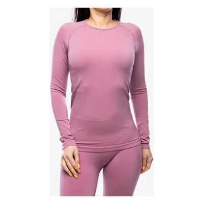 Dámská funkční mikina Icebreaker Merino Zoneknit Seamless LS Crewe - deco