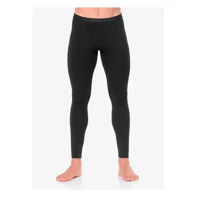 Termální legíny Icebreaker Oasis Leggings W/Fly - black