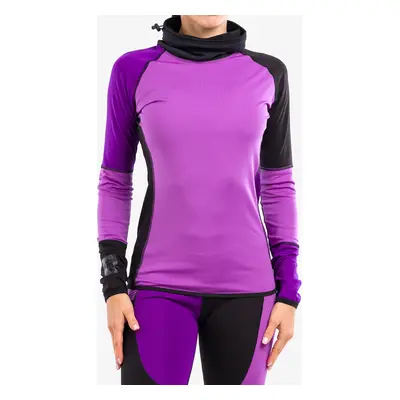 Dámská mikina Majesty Surface Lady Base Layer Sweatshirt - blk.purple