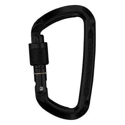 Karabina s pojistkou Climbing Technology D-Shape SG - black