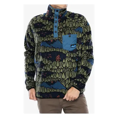 Fleece mikina Kavu Teannaway - sasquatch twilight