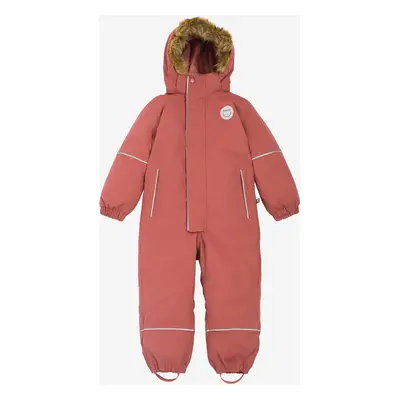 Dívčí kombinézy Viking Footwear Play Winter Playsuit Thermal - dark pink