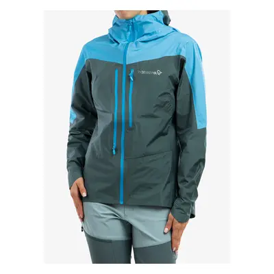 Dámská bunda Norrona Falketind Gore-Tex Paclite Jacket - aquarius/atlantic