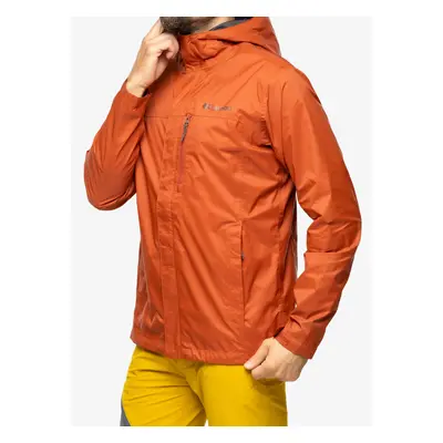 Pánská bunda do deště Columbia Pouring Adventure II Jacket - warp red