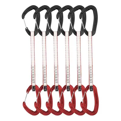 Lezecké expresky DMM Alpha Wire cm 6-pack - red