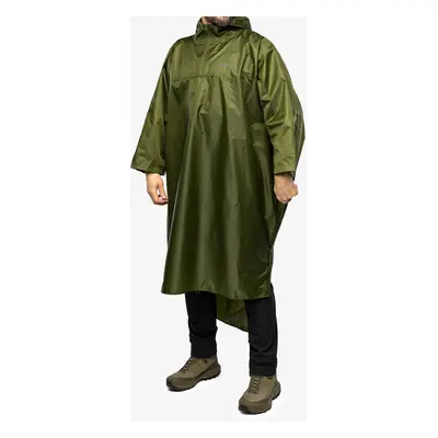 Turistická pláštěnka Trekmates Deluxe Poncho - chive