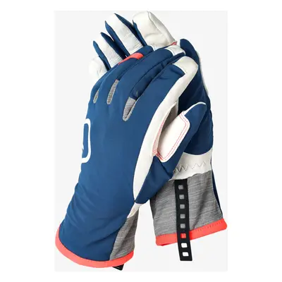 Dámské skialpové rukavice Ortovox Tour Glove - petrol blue