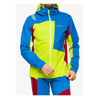 Bunda na skialpinismus La Sportiva Crizzle EVO Shell Jkt - lime punch/electric blue