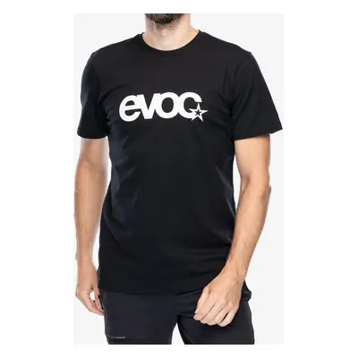 Bavlněné tričko Evoc T-Shirt Logo - black