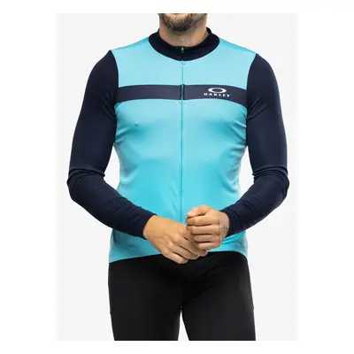 Cyklo mikina Oakley Icon Classic L/S Jersey - bright blue